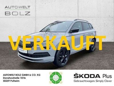 gebraucht Skoda Karoq Sportline 1.5 TSI Navi digiCock LED Kamera