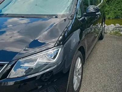 Gebraucht Seat Alhambra Style 150 PS (110 kW) 2015 Schwarz Van / Kleinbus