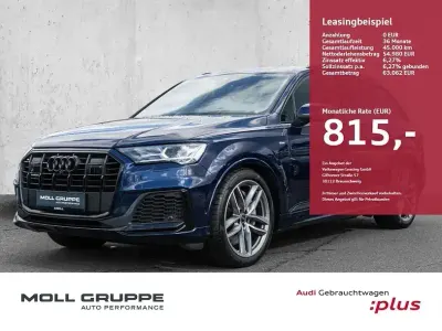 Gebraucht Audi Q7 S-Line 2022 Blau SUV