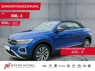 Gebraucht VW T-Roc Cabriolet Goal 150 PS (110 kW) 2025 Blau Cabrio