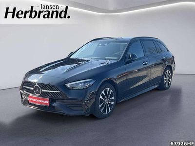 Gebraucht Mercedes C300e AMG 204 PS (150 kW) 2022 Obsidianschwarz metallic Kombi