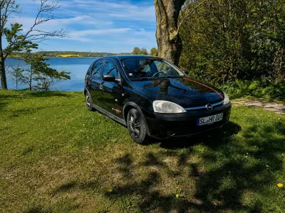 Gebraucht Opel Corsa 60 PS (44 kW) 2003 Schwarz Kleinwagen