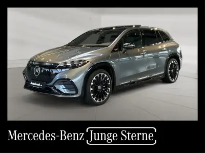 Gebraucht Mercedes EQS450+ AMG 264 kW (360 PS) 2024 Metalliclack selenitgrau SUV