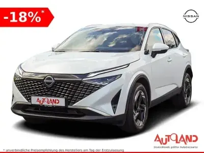 Neu Nissan Qashqai N-Connecta 158 PS (116 kW) 2025 Weiß SUV