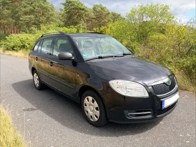 Gebraucht Skoda Fabia Classic 69 PS (50 kW) 2010 Schwarz Kombi