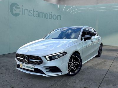 Gebraucht Mercedes A200 AMG line 163 PS (119 kW) 2022 Weiß Limousine