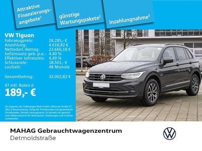 Uranograu Gebraucht 2023 VW Tiguan Life SUV | 28.285 € (Guter Preis)