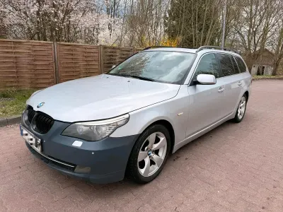 Brugt BMW 525 170 HK (125 kW) 2009 Sølv Stationcar