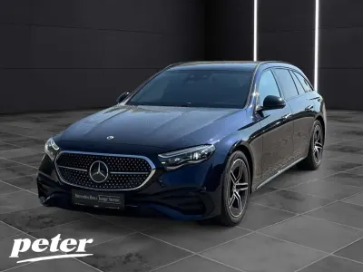 Gebraucht Mercedes E450 AMG Line Premium Plus 381 PS (280 kW) 2025 Metalliclack nautikblau metall Kombi