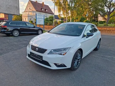 Gebraucht Seat Leon SC CONNECT 110 PS (80 kW) 2016 Weiß Kleinwagen