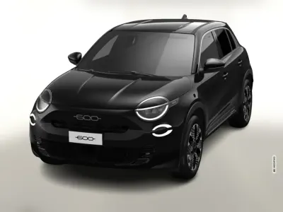 Neu Fiat 600 La Prima 101 PS (74 kW) 2026 Schwarz SUV