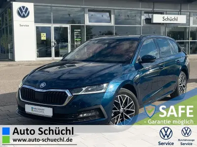 Gebraucht Skoda Octavia Clever 116 PS (85 kW) 2022 Blau Kombi