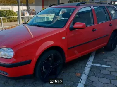 Gebraucht VW Golf IV 105 PS (77 kW) 2000 Rot Kombi