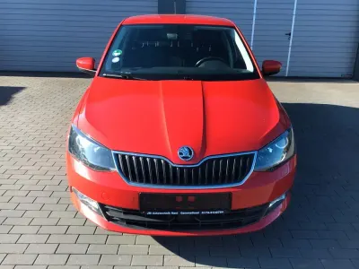 Gebraucht Skoda Fabia Clever 75 PS (55 kW) 2018 Rot Kombi