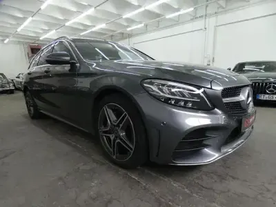 Gebraucht Mercedes C200 AMG line 184 PS (135 kW) 2018 Grau Kombi