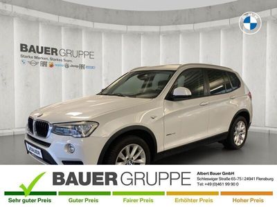 gebraucht BMW X3 xDrive20d Advantage AHK RFK Navi HUD Sportsit