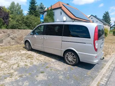 Gebraucht Mercedes Viano 204 PS (150 kW) 2008 Silber Van / Kleinbus