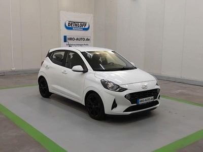 Usata Hyundai i10 Trend 84 CV (61 kW) 2022 Bianco Utilitaria