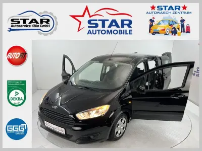 Używany Ford Tourneo Courier Trend 75 KM (55 kW) 2017 Czarny Minivan