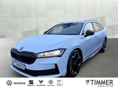 Purity weiss Neu 2025 Skoda Superb SportLine Kombi | 47.990 € (Fairer Preis)