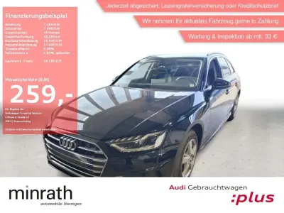 Używany Audi A4 Advanced 163 KM (119 kW) 2022 Czarny Kombi