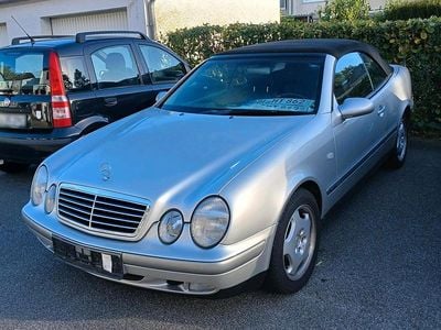Brugt Mercedes CLK230 193 HK (141 kW) 1999 Sølv Cabriolet
