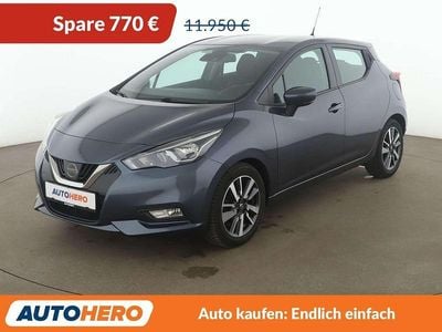 Gebraucht Nissan Micra N-Way 90 PS (66 kW) 2018 Grau Kleinwagen