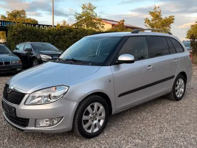 Gebraucht Skoda Fabia 86 PS (63 kW) 2010 Silber Kombi