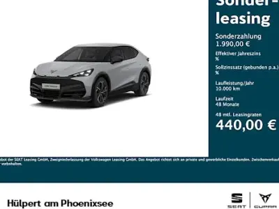 Ny Cupra Tavascan Endurance 210 kW (286 HK) 2026 Hvid SUV
