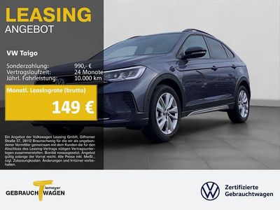 Gebraucht VW Taigo Goal 116 PS (85 kW) 2025 Grau SUV