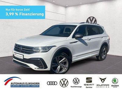 Gebraucht VW Tiguan Allspace R-line 245 PS (180 kW) 2022 Weiß SUV