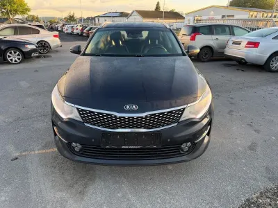 Gebraucht Kia Optima Edition 7 141 PS (103 kW) 2017 Blau Kombi