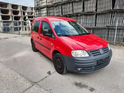 Gebraucht VW Caddy 105 PS (77 kW) 2007 Tornadorot Van / Kleinbus