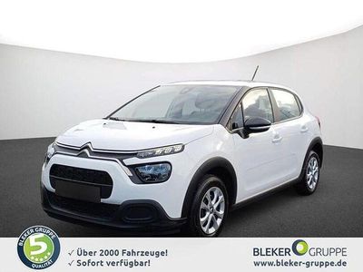 Gebraucht Citroën C3 Feel 83 PS (61 kW) 2021 Lack weiss banquise/deckende lackierung Limousine
