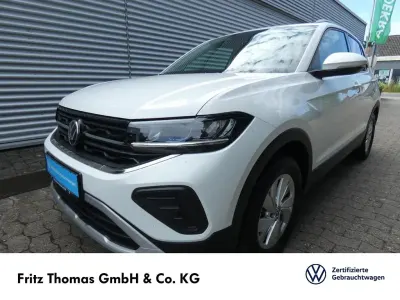 Gebraucht VW T-Cross Life 95 PS (69 kW) 2025 Pure white (weiß) SUV