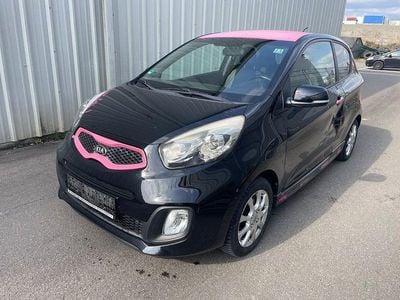 Brugt Kia Picanto Platinum Edition 86 HK (63 kW) 2014 Sort Hatchback