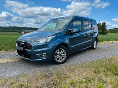 Gebraucht Ford Grand Tourneo Connect Titanium 120 PS (88 kW) 2019 Blau Van / Kleinbus