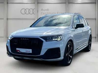 Gebraucht Audi Q7 S-Line 286 PS (210 kW) 2019 Gletscherweiß metallic SUV