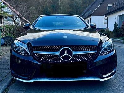 Gebraucht Mercedes C220 AMG line 170 PS (125 kW) 2017 Schwarz Cabrio