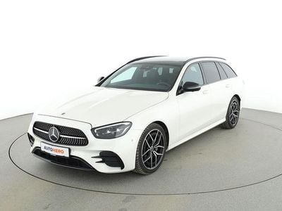 Gebraucht Mercedes E220 AMG line 194 PS (142 kW) 2022 Weiß Kombi