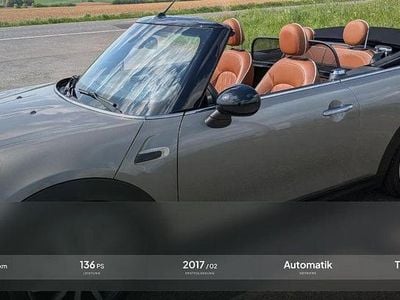 Brugt Mini Cooper Cabriolet 136 HK (100 kW) 2017 Sølv Cabriolet