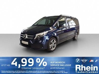 Usata Mercedes V300 Edition 239 CV (175 kW) 2020 Blu Monovolume