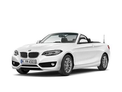 Usata BMW 218 Sport Line 136 CV (100 kW) 2018 Bianco Cabrio