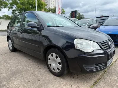 Gebraucht VW Polo United 69 PS (50 kW) 2009 Schwarz Kleinwagen