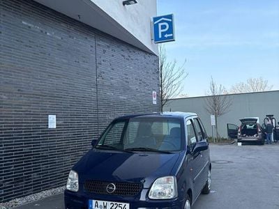 Gebraucht Opel Agila Comfort 75 PS (55 kW) 2002 Blau Van / Kleinbus