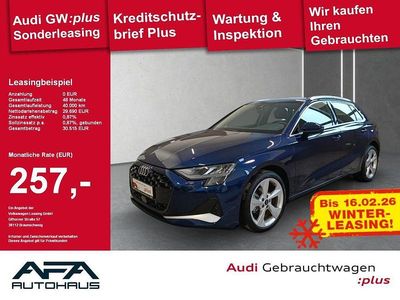 Blau Gebraucht 2025 Audi A3 Advanced Plus Limousine | 29.650 € (Superpreis)