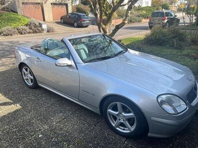 Brugt Mercedes SLK230 197 HK (144 kW) 2001 Sølv Cabriolet
