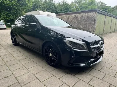 Gebraucht Mercedes A200 AMG line 156 PS (114 kW) 2016 Schwarz Kleinwagen