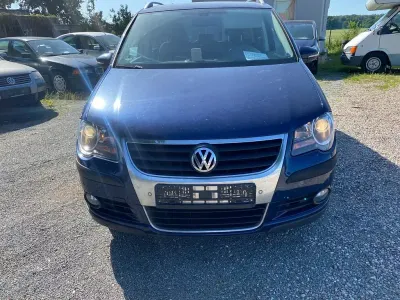 Gebraucht VW Touran Cross 170 PS (125 kW) 2009 Blau Van / Kleinbus