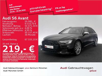 Gebraucht Audi S6 Ambiente 344 PS (253 kW) 2024 Mythosschwarz metallic Kombi